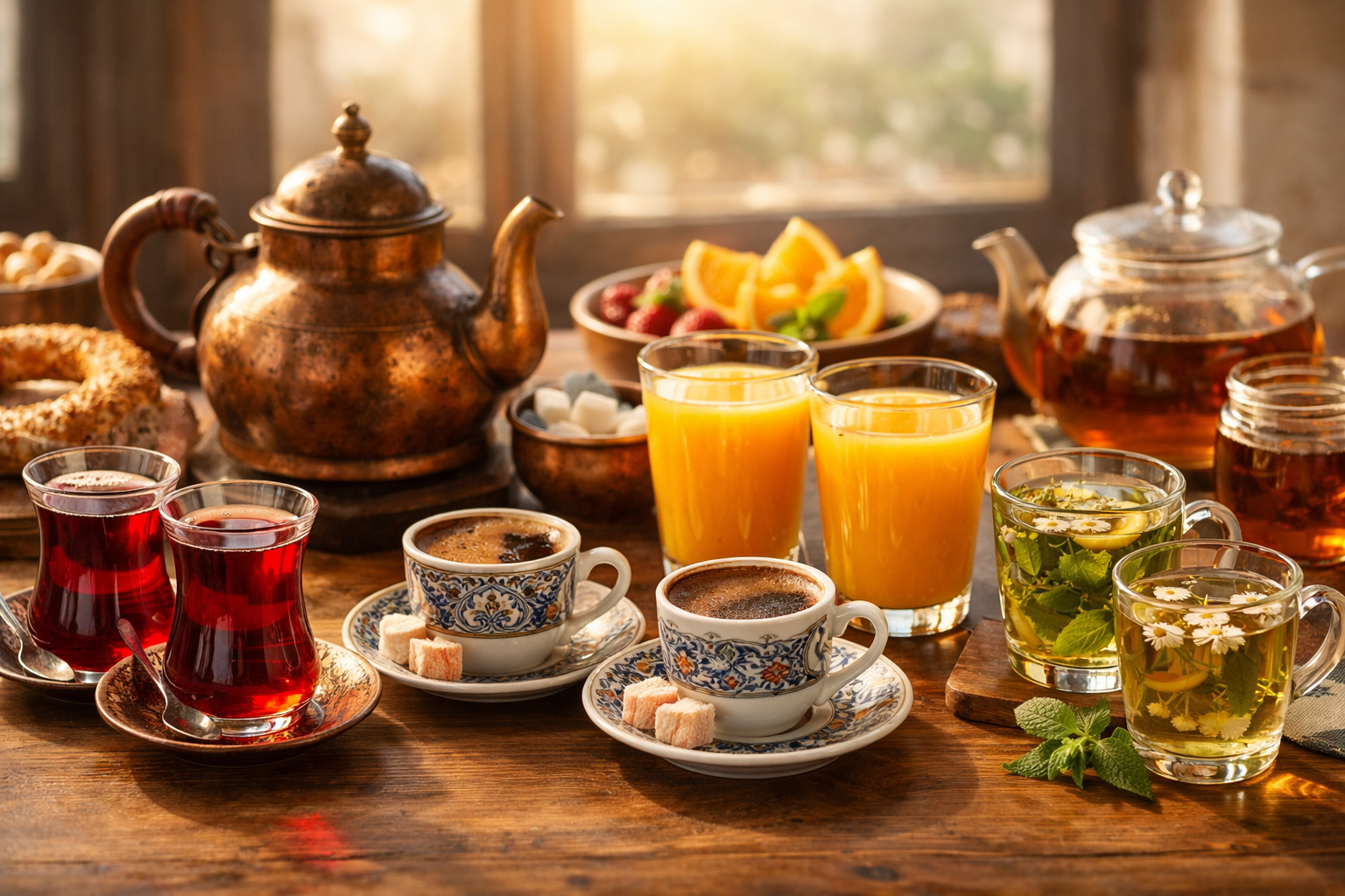 Kahvaltı içecekleri